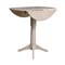 International Concepts Round 42 in Round Dual Drop Leaf Pedestal Table, 42.3 inH, Washed Gray Taupe, 42 W, 42 L, 42.3 in H K09-42DPT-27B-6B-2 - alternate 4